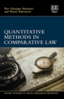 Image for Quantitative methods in comparative law