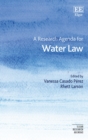 Image for A Research Agenda for Water Law