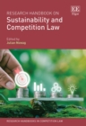 Image for Research Handbook on Sustainability and Competition Law