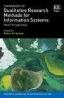 Image for Handbook of qualitative research methods for information systems  : new perspectives
