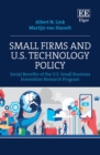Image for Small firms and U.S. technology policy  : social benefits of the U.S. small business innovation research program