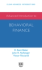 Image for Advanced Introduction to Behavioral Finance