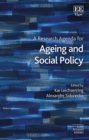 Image for A research agenda for ageing and social policy