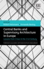 Image for Central Banks and Supervisory Architecture in Europe