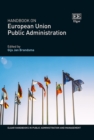 Image for Handbook on European Union Public Administration