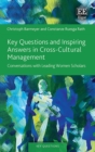 Image for Key questions and inspiring answers in cross-cultural management: conversations with leading women scholars