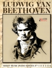 Image for Ludwig Van Beethoven - Sheet Music : Piano Sonatas Numbers: 1-2-3-4-5-6