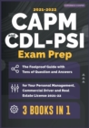 Image for CAPM-CDL-PSI Exam Prep [3 Books in 1] : The Foolproof Guide with Tens of Question and Answers for Your Personal Management, Commercial Driver and Real Estate License (2021-22)