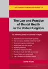 Image for The law and practice of mental health in the UK  : a straightforward guide