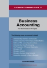 Image for A Straightforward Guide To Business Accounting For Businesses Of All Types : Revised Edition 2022