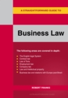 Image for A Straightforward guide to business law