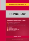 Image for A straightforward guide to public law