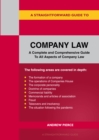 Image for A straightforward guide to company law