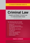 Image for A Straightforward Guide to Criminal Law