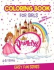Image for PRINCESS Coloring Book for Girls Ages 4-8 : BONUS: Unicorns Coloring pages