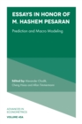 Image for Essays in honor of M. Hashem Pesaran.: (Prediction and macro modeling)