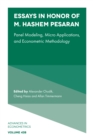 Image for Essays in honor of M. Hashem Pesaran.: (Panel modeling, micro applications, and econometric methodology)