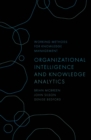 Image for Organizational intelligence and knowledge analytics