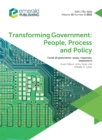 Image for Covid-19 Governance: Issues, Responses, Implications: Transforming Government: People, Process and Policy