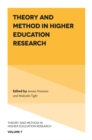 Image for Theory and Method in Higher Education Research