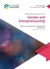 Image for Women&#39;s Entrepreneurship in the Wake of the Covid-19 Crisis: International Journal of Gender and Entrepreneurship