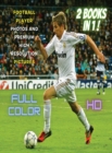 Image for [ 2 Books in 1 ] - Football Player Photos and Premium High Resolution Pictures - Full Color HD : This Book Includes 2 Photo Albums - Soccer Ball Stock Photos And Images - Rigid Cover Version - English