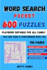 Image for Word Search Pocket 600 Puzzles : playbook suitable for all FAMILY