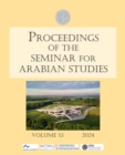 Image for Proceedings of the Seminar for Arabian Studies Volume 53 2024