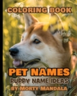 Image for COLORING BOOK - PET NAMES - PUPPY NAME I