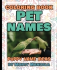 Image for COLORING BOOK - PET NAMES - PUPPY NAME I