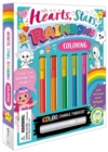 Image for Hearts, Stars, Rainbows Coloring Set : with Color-Changing Markers