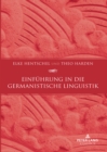 Image for Einfuehrung in Die Germanistische Linguistik