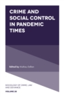 Image for Crime and social control in pandemic times