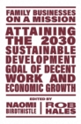 Image for Attaining the 2030 Sustainable Development Goal of Decent Work and Economic Growth