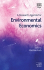 Image for A Research Agenda for Environmental Economics