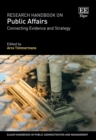 Image for Research Handbook on Public Affairs : Connecting Evidence and Strategy