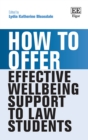 Image for How to offer effective wellbeing support to law students