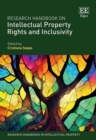 Image for Research Handbook on Intellectual Property Rights and Inclusivity