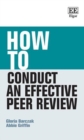 Image for How to Conduct an Effective Peer Review