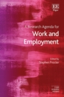 Image for A Research Agenda for Work and Employment