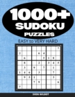 Image for 1000+ Sudoku Puzzles Easy to Very Hard : Sudoku puzzle book for adults with solutions