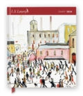 Image for L.S. Lowry 2024 Desk Diary - Week to View, Illustrated on every page