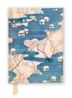 Image for Japanese Woodblock: Cottages with Rivers &amp; Cherry Blossoms (Foiled Journal)