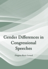 Image for Gender Differences in Congressional Speeches