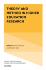 Image for Theory and method in higher education research : 8