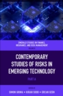 Image for Contemporary Studies of Risks in Emerging Technology : 8, part A