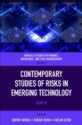 Image for Contemporary Studies of Risks in Emerging Technology : 8, part B