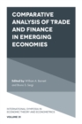 Image for Comparative Analysis of Trade and Finance in Emerging Economies