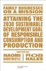 Image for Attaining the 2030 Sustainable Development Goal of Responsible Consumption and Production