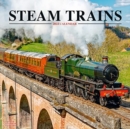 Image for Steam Trains Calendar 2024  Square Trains Wall Calendar - 16 Month